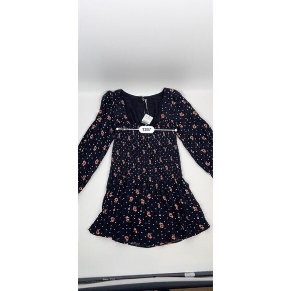 Free People NWT Floral Dress (B37) - Picture 6 of 12